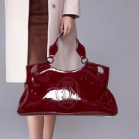 Cartier Handbags - Cartier Marcello de Cartier Bag/Satchel